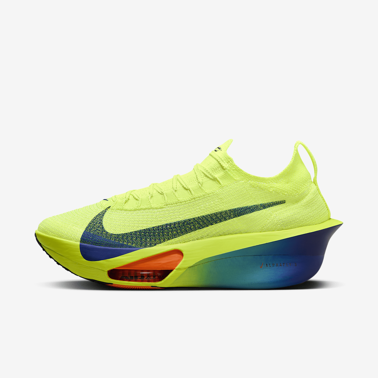 Womens Nike Alphafly 3 Volt Concord FD8315-700 | More Sneakers